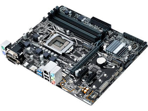 ASUS PRIME B250M-A Gaming Motherboard with led lighting