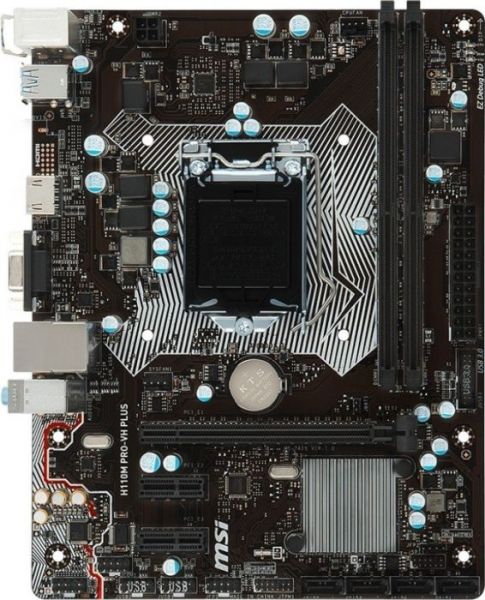 MSI H110M  PRO - VH PLUS BUDGET MOTHERBOARD