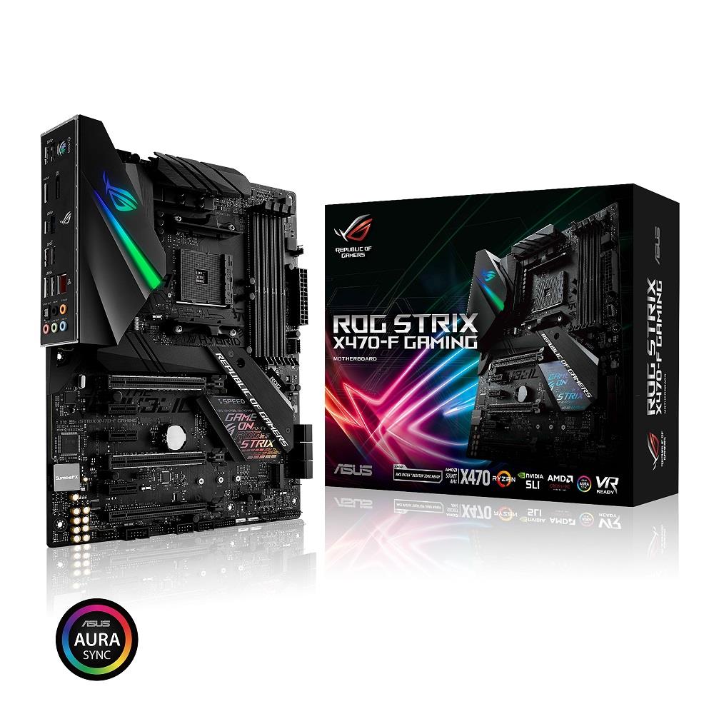 ROG STRIX X470-F GAMING AMD X470 ATX Gaming motherboard