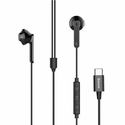 Baseus Encok Wire Earphone C16 Black