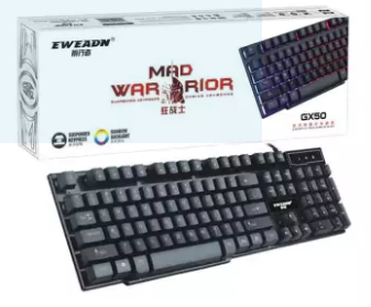 Eweadn Gaming GX50 - Wired Gaming - Mechanical - Keyboard – BLACK