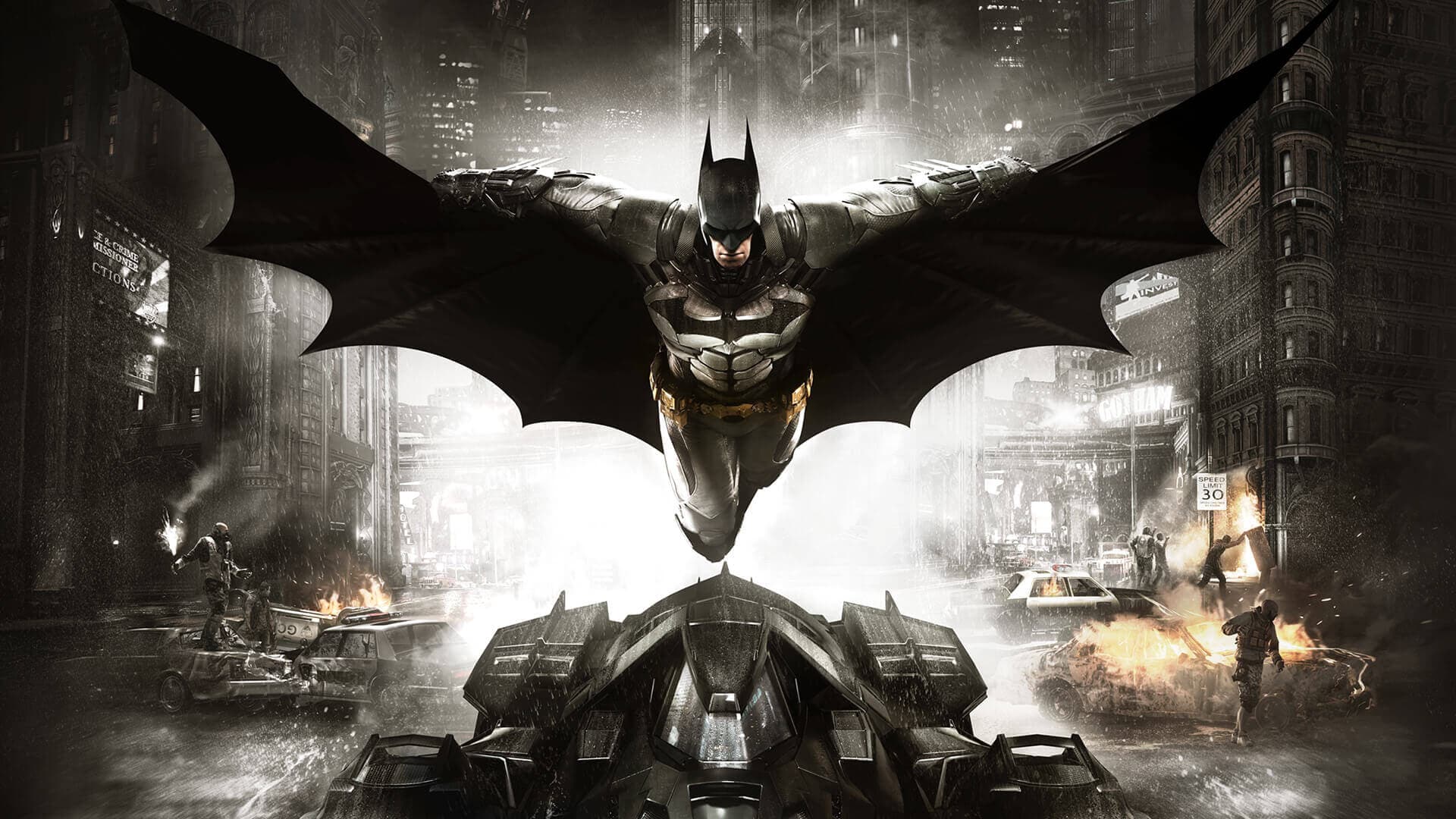 Batman Arkham Knight PS4 Hit title
