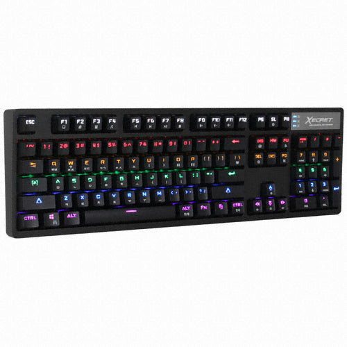 Xecret mechanical RGB gaming keyboard metal framed