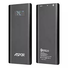 Aspor Power Bank Q388 10000MAH POLYMER AIR