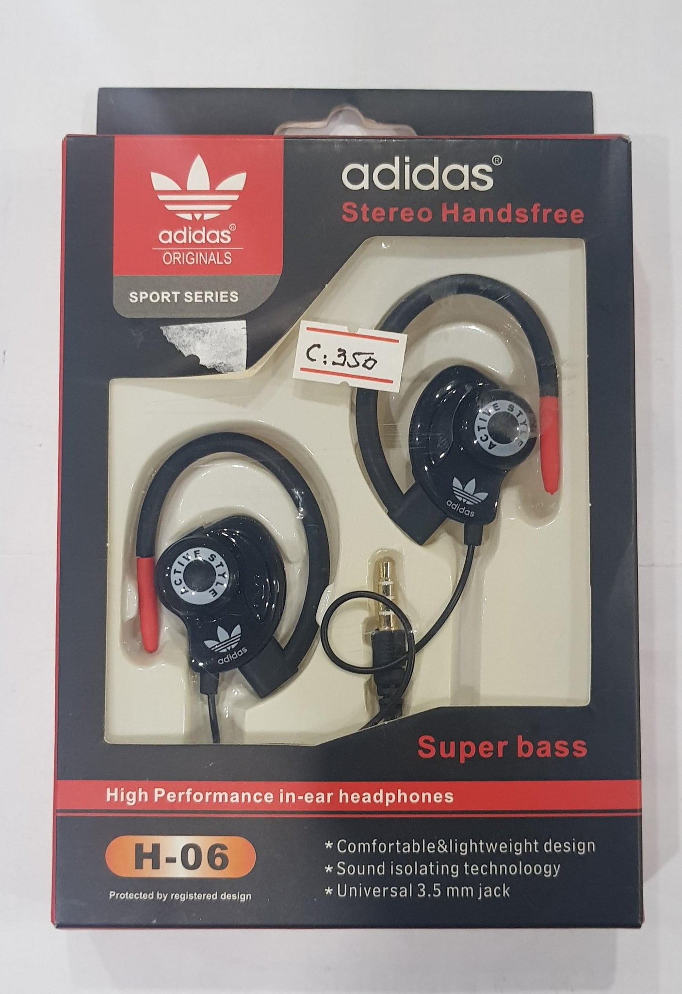 Adidas h-06 sports headset