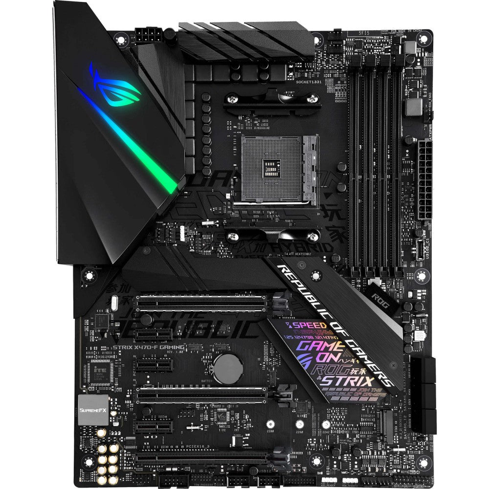 ROG STRIX X470-F GAMING AMD X470 ATX Gaming motherboard